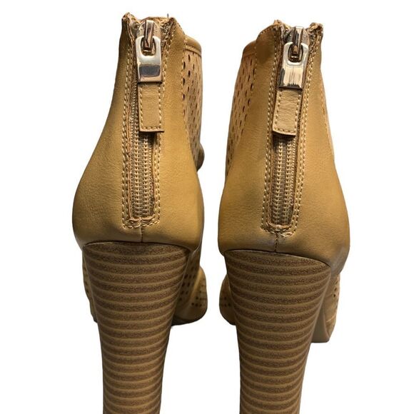 Call It Spring Perforated Lace Up Booties - Picture 4 of 9